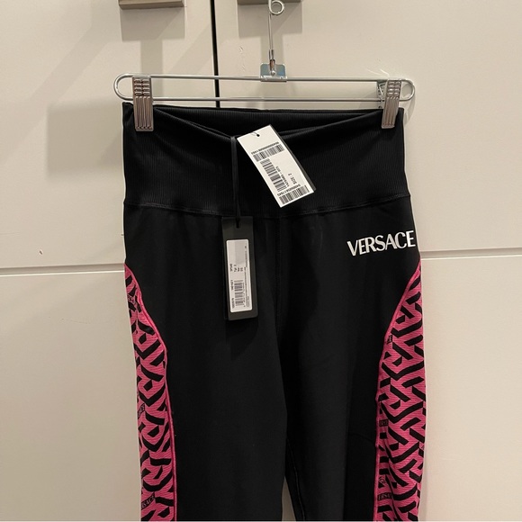 Versace gym workout pants size 2 - Picture 2 of 8